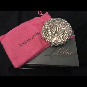 Judith Leiber compact powder and mirror